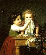 Amalia Lindegren mors lilla hjalpreda Spain oil painting artist
